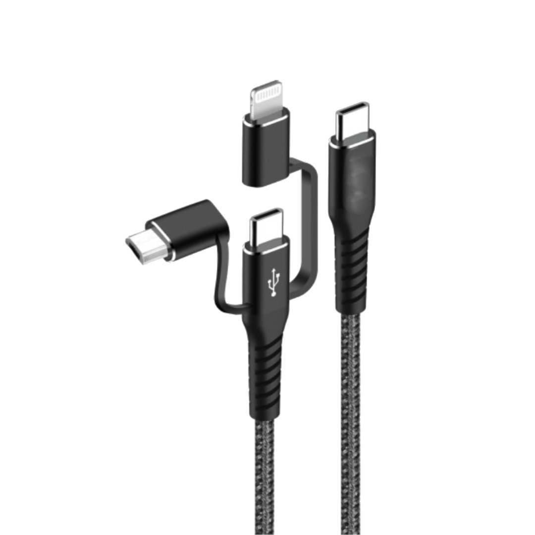 Cable usb 3 en 1